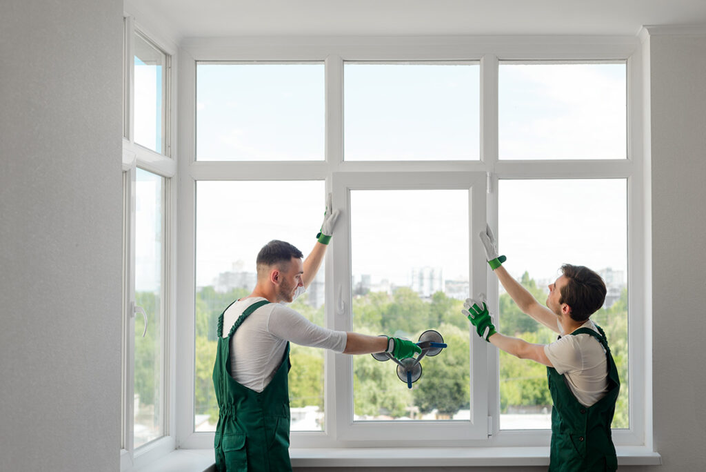 Energy-efficient vinyl window replacement by Alberta Windows and Doors Supplier